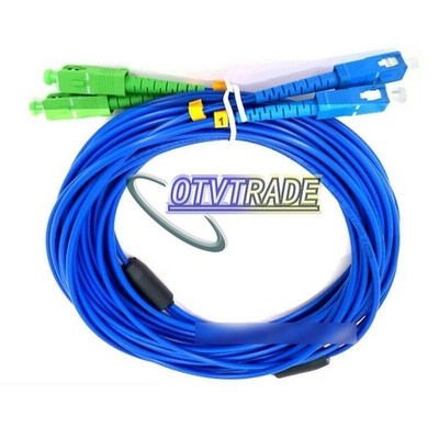 3M Armored Cable SC/UPC-SC/APC Single-Mode 9/125 Duplex Fiber Optic Patch Cord #