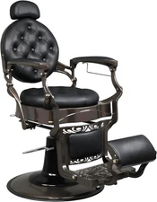 Vintage Barber Chair All Purpose Heavy Duty Hydraulic Recline Salon Beauty Chair