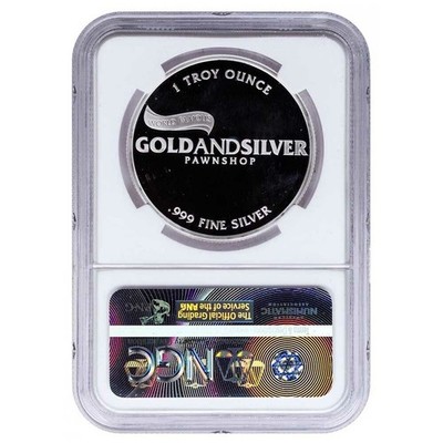 Gold & Silver Pawn Shop The Original Old Man Medallion 1 oz .999