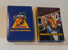 Vintage Joe Camel Cigarettes Playing Cards Smooth Character  75th Birthday