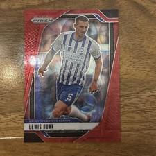 2024-25 Prizm Premier League Red Lewis Dunk 05/30 Brighton kit match 1/1
