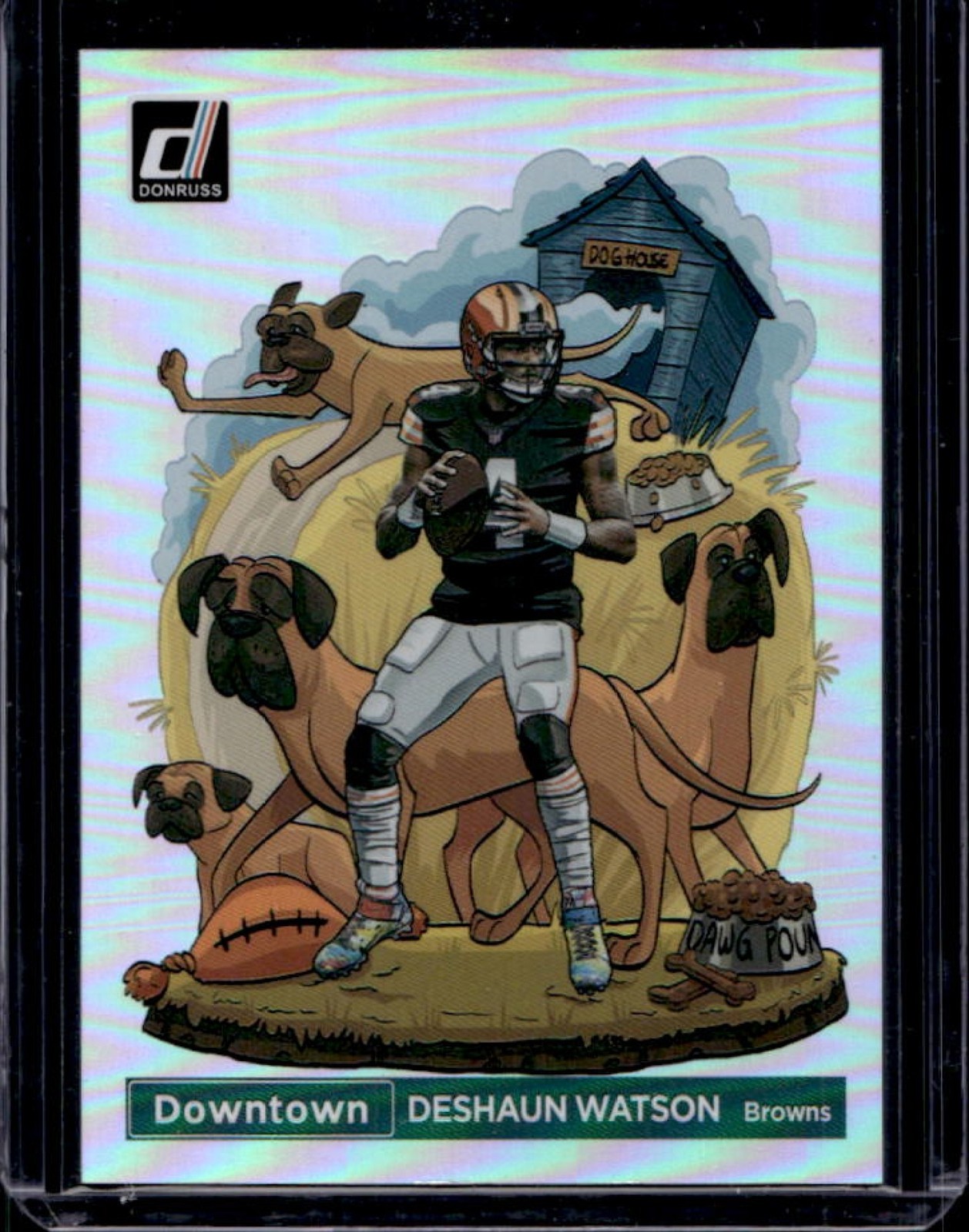2022 Donruss Deshaun Watson Downtown! SSP #DT-DW Browns