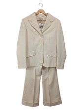 VIVIEN CARON Damen Hosenanzug Gr. 38/M Beige Business Elegant Klassisch