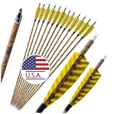 6/12X 30'' Carbon Arrows SP500 Archery Screw Arrowhead ID6.2mm Outdoor Hunting