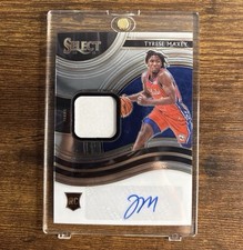 2020-21 Panini Select Tyrese Maxey Rookie Autograph Memorabilia #RJA-MAX 76ers