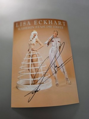 LISA ECKHART signed Foto ca.13x18cm Autogramm (4819) COA