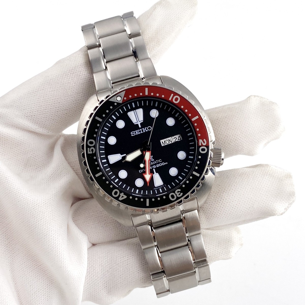 Seiko Prospex SRP789 Automatic Watch Black Dial Stainless Steel