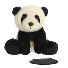 Aurora 3 Years Costumes White 4 Inches Plush 5 Functional Panda Bear Gift