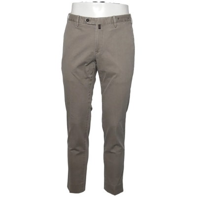 PTO1, Chino, Größe: 48, EVO FIT, Beige, Baumwolle/Elasthan, Einfarbig #0ba