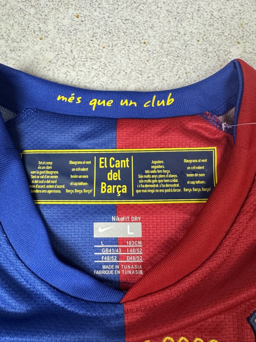 Thierry Henry 14 Barcelona Jersey 2008 2009 Size XL Retro Football