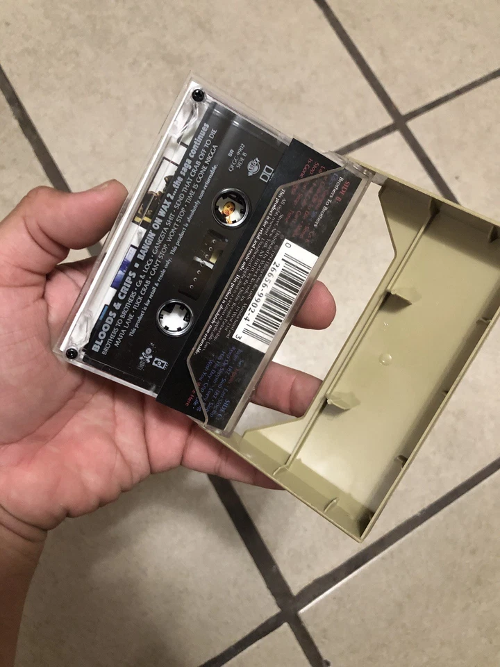  Bloods & Crips ‎– Bangin On Wax 2 Saga Continues RARE CALI RAP PUMP* '94  - Image 2 of 4