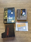Journey to Silius (Nintendo NES, 1990) Complete CIB Very Nice! Manual Inserts