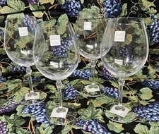 Macy's Fifth Avenue Crystal Juliet Stem Wine Glasses   (Set of 12)