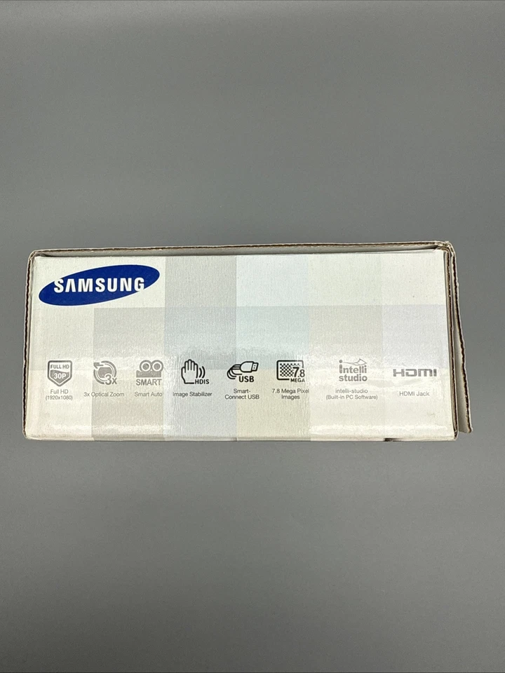 Videocámara digital Samsung HMX U20RN HD 7,8 MP roja nueva Foto 4 de 4