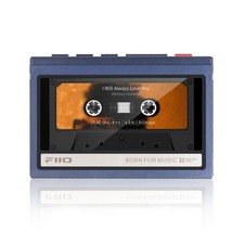 FiiO Deep Blue SK-M21C Retro Cassette-style Protective Case for M21 HiFi Player