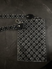 Jacqueline Kent Little Black Dress Collection Cellphone Purse Hematite Crossbody