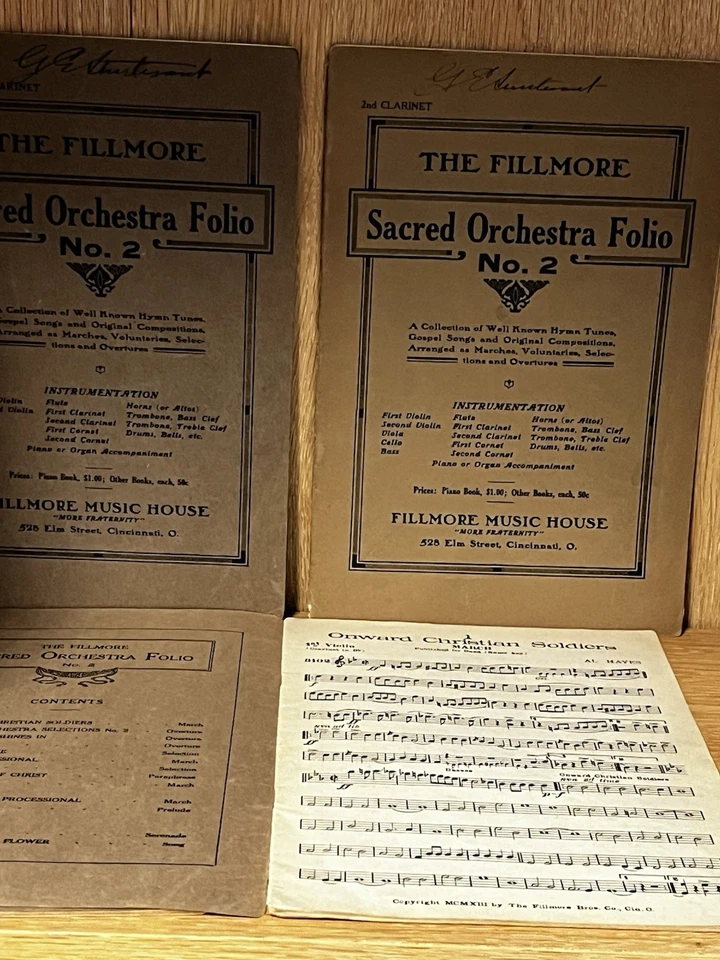 Lote de 4 Gloria a Dios; Una Cantata de Navidad para Voces Mixtas, SATB... Hoja M. Foto 4 de 4