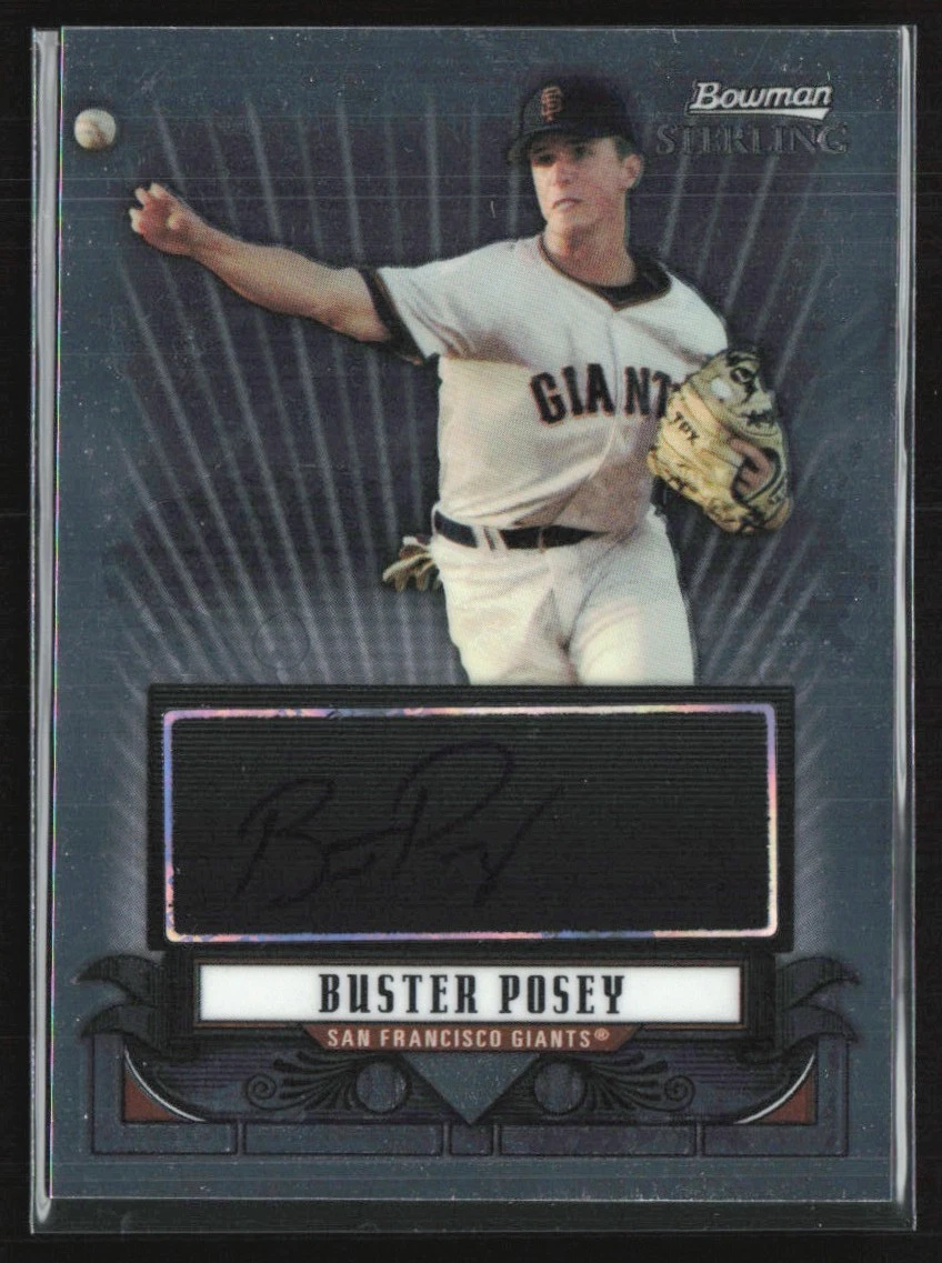 Buster Posey Baseball Original Autographed Sports Trading Cards