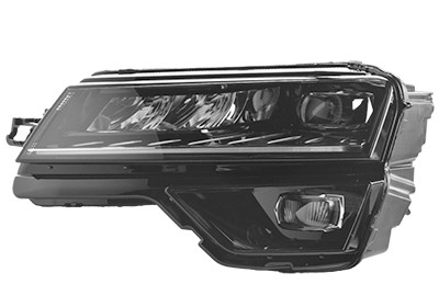 VAN Wezel LED Hauptscheinwerfer Links Mit Stellmotor FüR Skoda Karoq Bj.17-20-image
