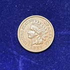 1886 TYPE 1 Indian Head Cent Penny XF/AU ZM