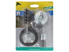 2133000 Brush 4pcs Wire - WOLFCRAFT