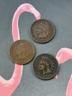 1887 1888 1889 Liberty Indian Head Cent Penny Collection Old U.S. 1¢ Coin Lot
