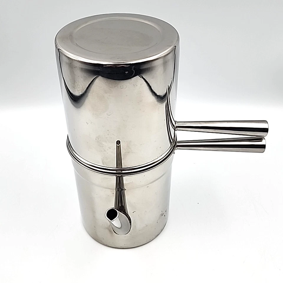 Ilsa Cafetera de Goteo Napolitana de Acero Inoxidable con Caño Italia Foto 4 de 4