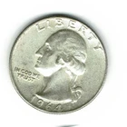 1964 Washington Quarter, 90% Silver