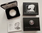 2024 W American Silver Eagle Uncirculated Bullion (Burnished) with OGP and COA
