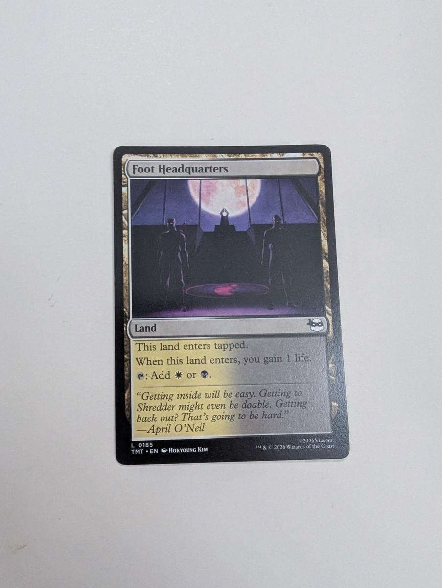 MTG - Foot Headquarters - Teenage Mutant Ninja Turtles NM/M