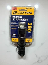 Focus 390 Lumens LED Handheld Flashlight with Tackgrip