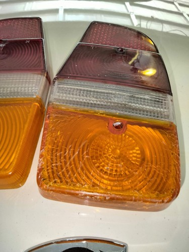 Volvo 142 164 Left AND Right tail lights **PAIR** Genuine Hella **As Removed** - Picture 13 of 20