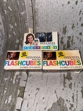 Vintage Sylvania Blue Dot Flashcubes Lot Of 8 Cubes 32 Flashes New