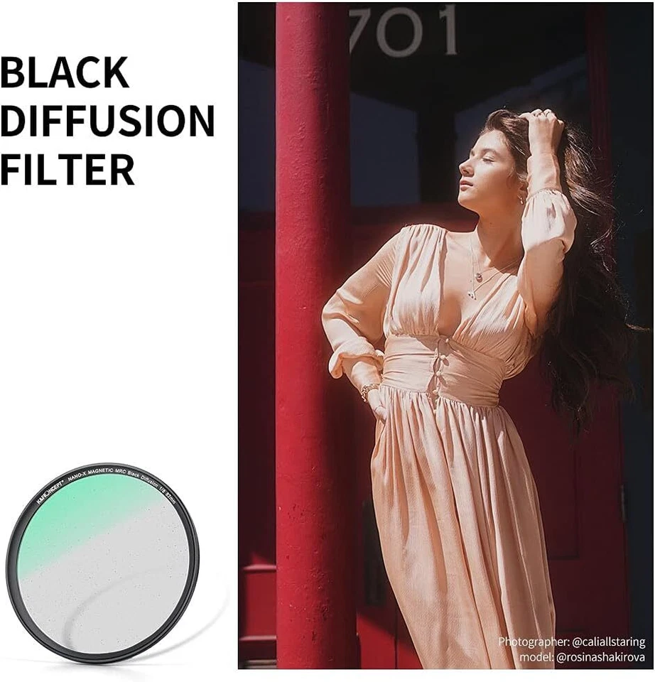 K&F Concept Magnetic Black-Mist Filter 1/8 Special Effects Filter HD Waterproof - Image 2 of 4