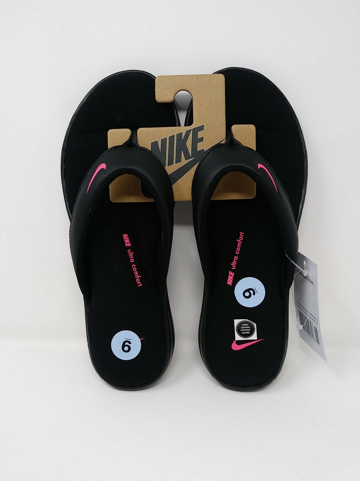 nike women's ultra comfort thong sandal size 8