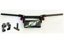 Fasst Flexx Flex 12 Degree Enduro Handlebar Green Pad + Rox 2" Riser Fast