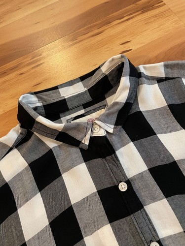 Camicia fidanzato a quadri So Perfectly Soft Perfectly You B&W XL donna - Foto 3 di 7