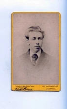 (KJh7125-476) REAL PHOTO CDV,UNKNOWN MAN,VANDYKE & BROWN,LIVERPOOL,VGC