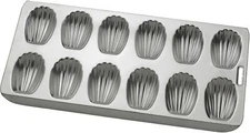 Mrs. Anderson's Baking 12 Cup Madeleine Pan 15.75-Inches x 8-Inches Tinned Steel