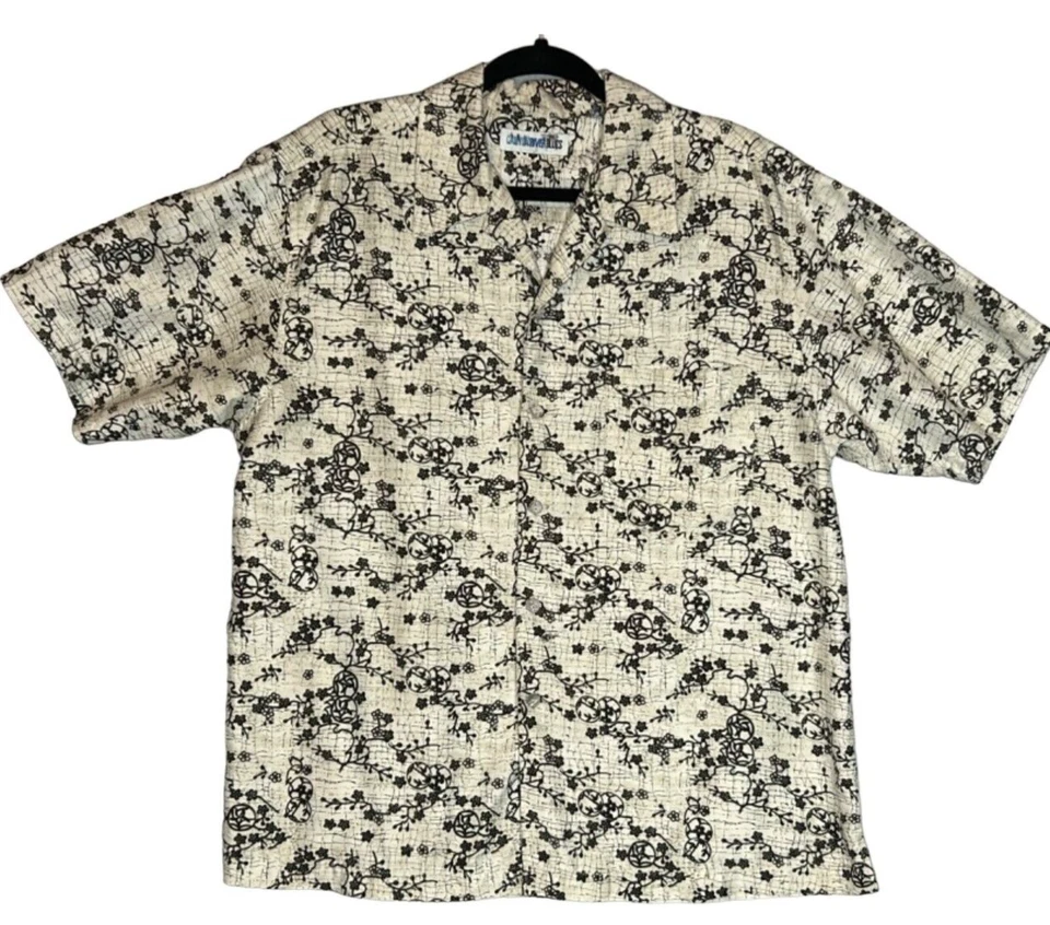 Рубашка на пуговицах мужская Canyon River синяя с коротким рукавом размер большие ветви - Изображение 3 из 4