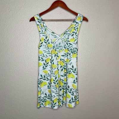 Tipsy Elves Womens Multicolor Sleeveless Scoop Neck Pullover Tank Top Size Small