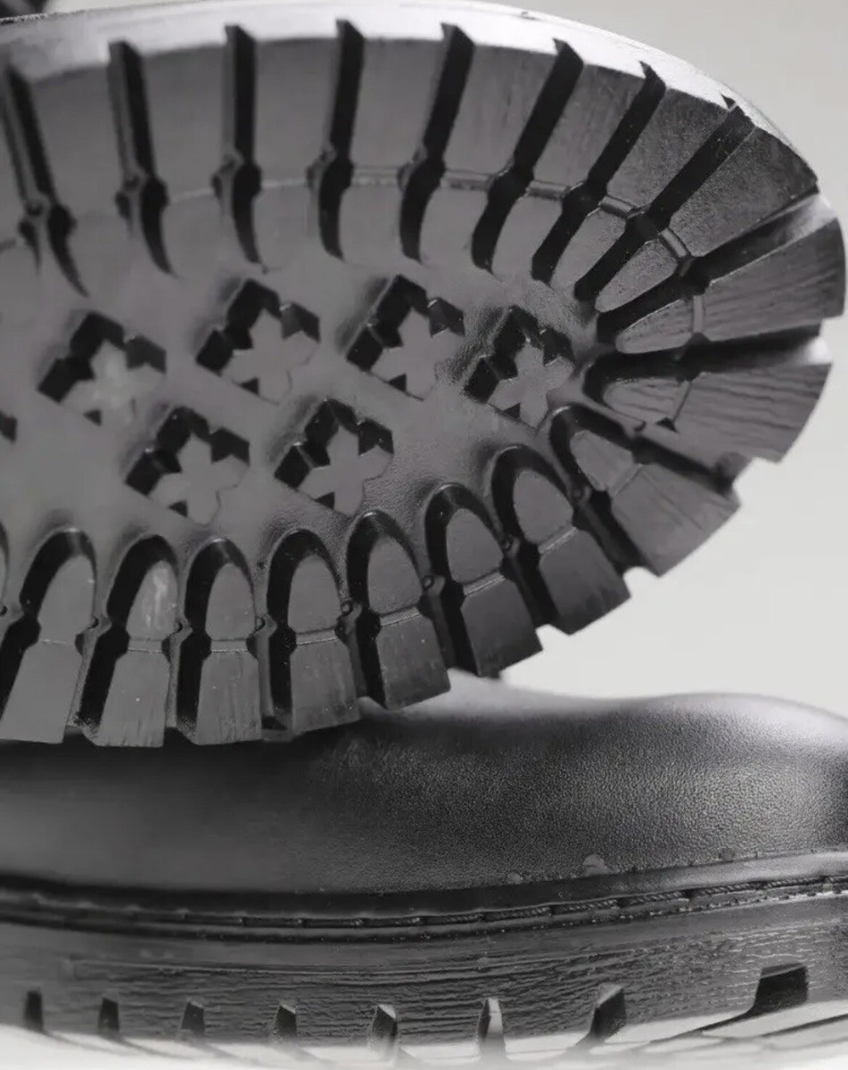 Russian Army Military Soldier's Tactical Boots Genuine Leather