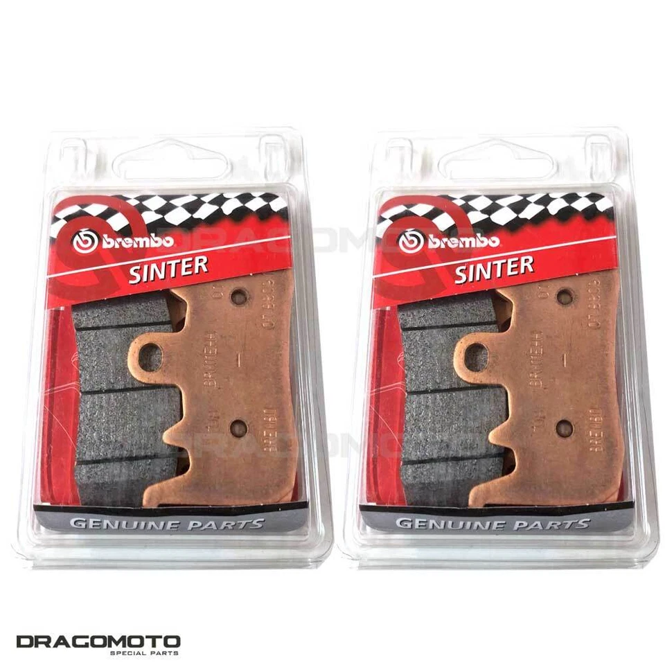 BMW R 1200 RT 2014 2015 pastiglie freno anteriori GE BREMBO Genuine 07BB3884 Foto 3 de 4