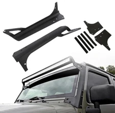 for Jeep Wrangler TJ LJ 52" Roof Windshield Mount Bracket fit 52 LED Light Bar