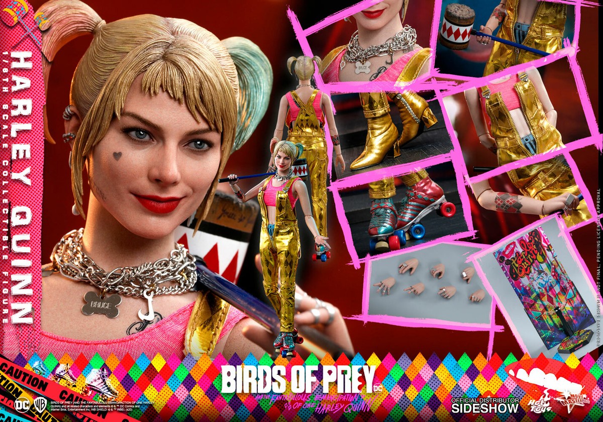 その他 Hot Toys Birds of Prey Harley Quinn Hot Toys Harley Quinn Birds Of Prey 1:6 Scale Figure DC Margot