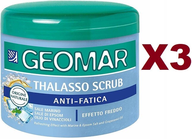 GEOMAR THALASSO SCRUB 600GR ANTIFATICA - Immagine 2