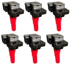 6 Ignition Coil Packs for 2001-2011 B9 Tribeca Legacy Outback 3.0L 3.6L H6