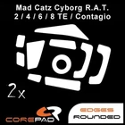 Corepad Skatez Mad Catz Cyborg R.A.T. 2 4 6 8 TE Contagio Mouse Feet Teflon