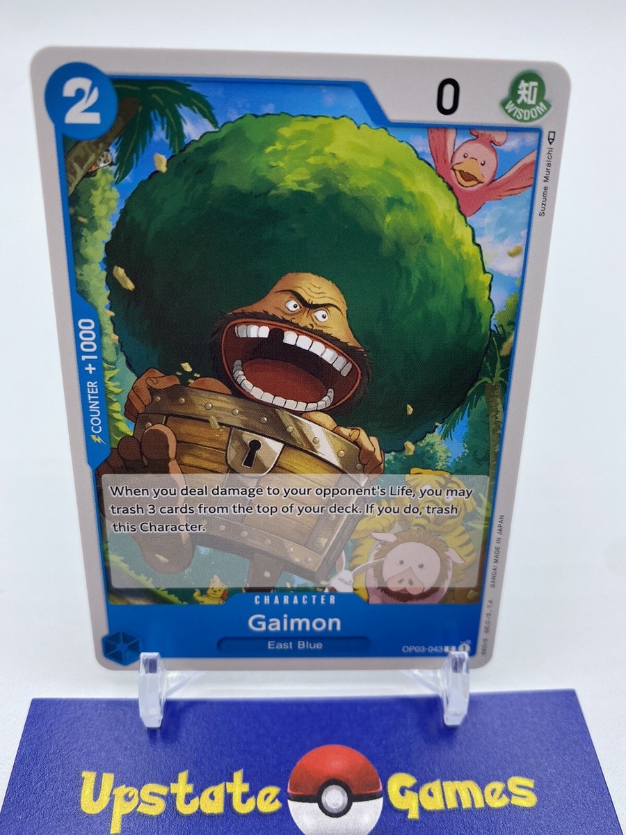 Gaimon - OP03-043 - NM - One Piece TCG English | eBay