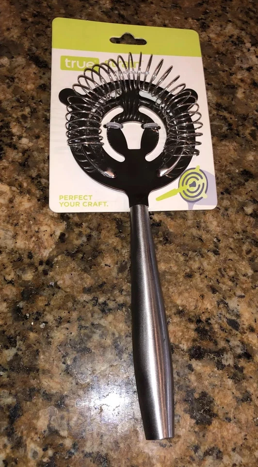 Colador de cócteles de 2 clavijas de acero inoxidable nuevo en embalaje. apto para lavavajillas Foto 2 de 4